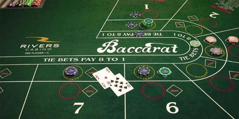Chia bài trong trò chơi Baccarat rất đơn giản