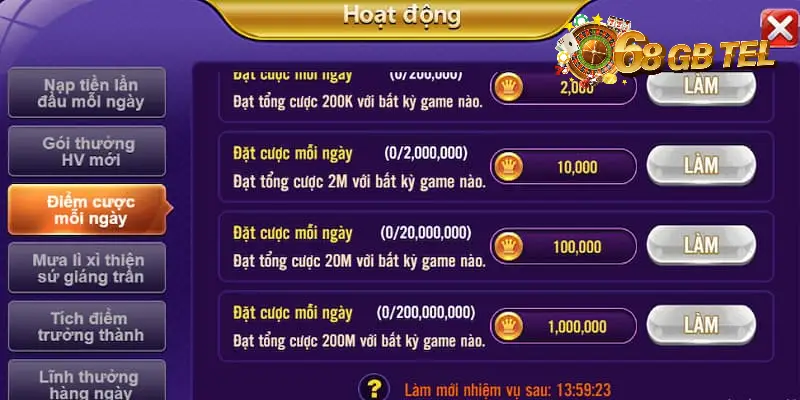 Ưu điểm khi trở thành thành viên VIP 68 game bài